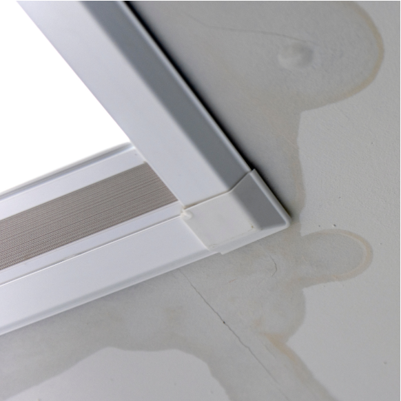 damage from a skylight leak in toledo ohio